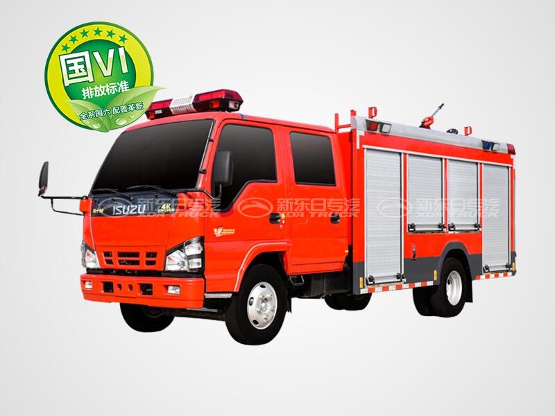 2.5噸水罐消防車-新東日牌 國六內藏罐五十鈴水罐消防車2.5噸